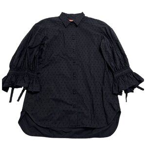 Britt Sisseck Brie Top in Black Embroidery